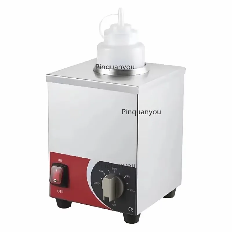 Food Grade Stainless Steel Hot Chocolate & Soy Sauce Filling Spread Warmer -240 V Low Noise Jam Heating Machine Snack Machine