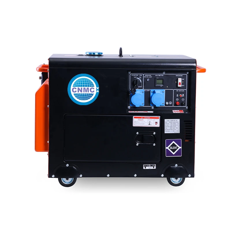 3500Watt Generator 110V/220v Dual Voltage 60HZ Generator 4-Stroke All-metal material Electricstart Air-Cooled for Household Use