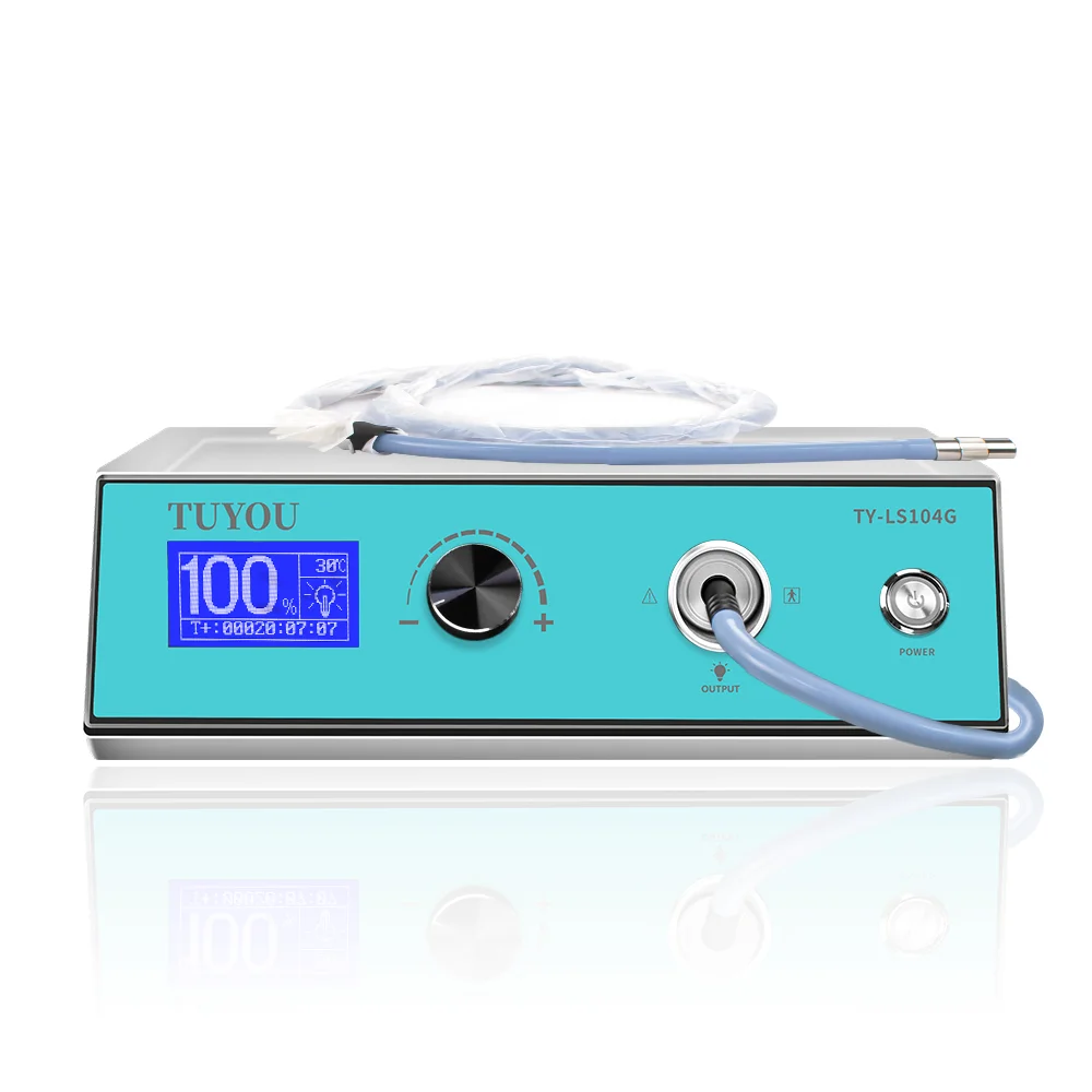 Medical Endoscope 100W Led Cold Light Source for Rigid Laparoscope System