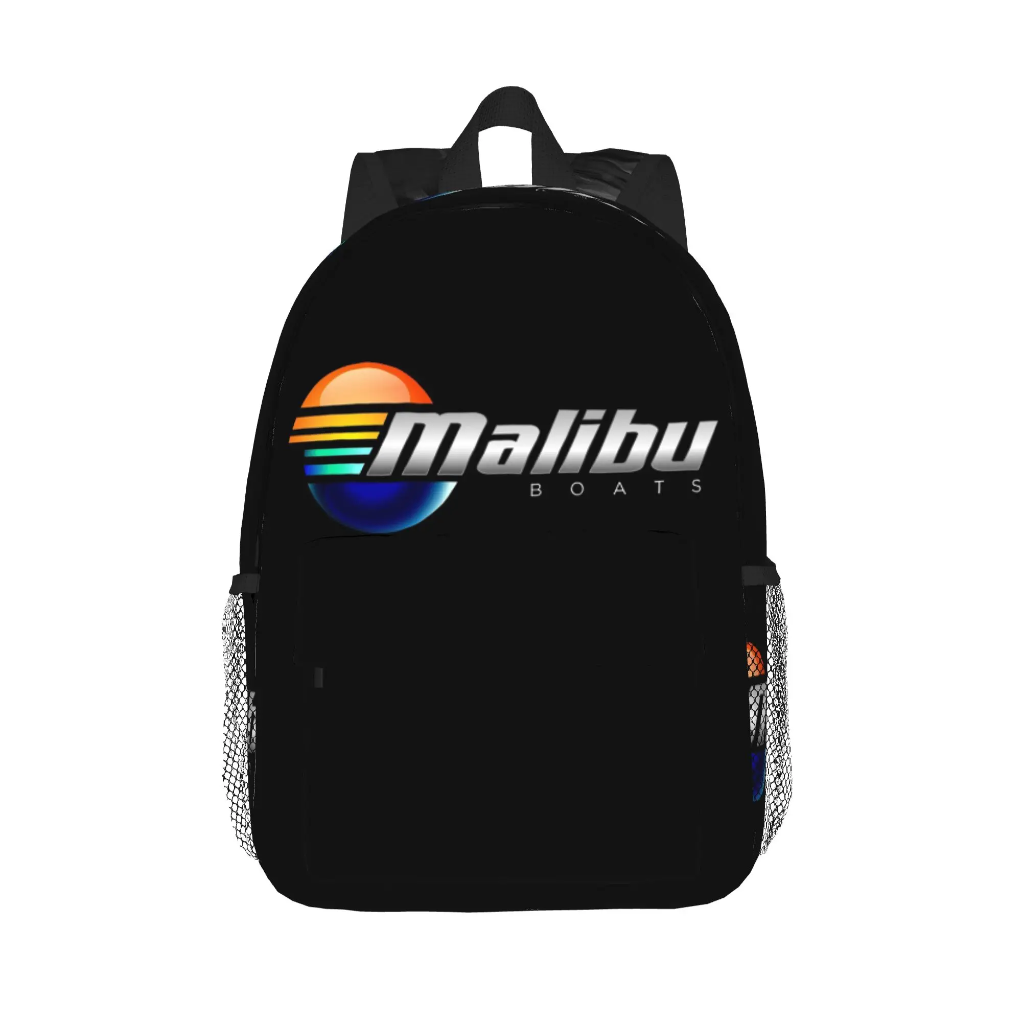Malibu Boats POCKET SIDE Backpack Hot Sale Daypack Large Capacity Boys Girls BookBag Shoulder Bags for Men Women School Bag