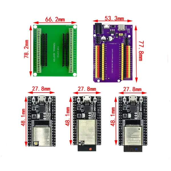 ESP32 DevKitC development board, ESP32 motherboard can be equipped with ESP32-32D ESP32-3232U module
