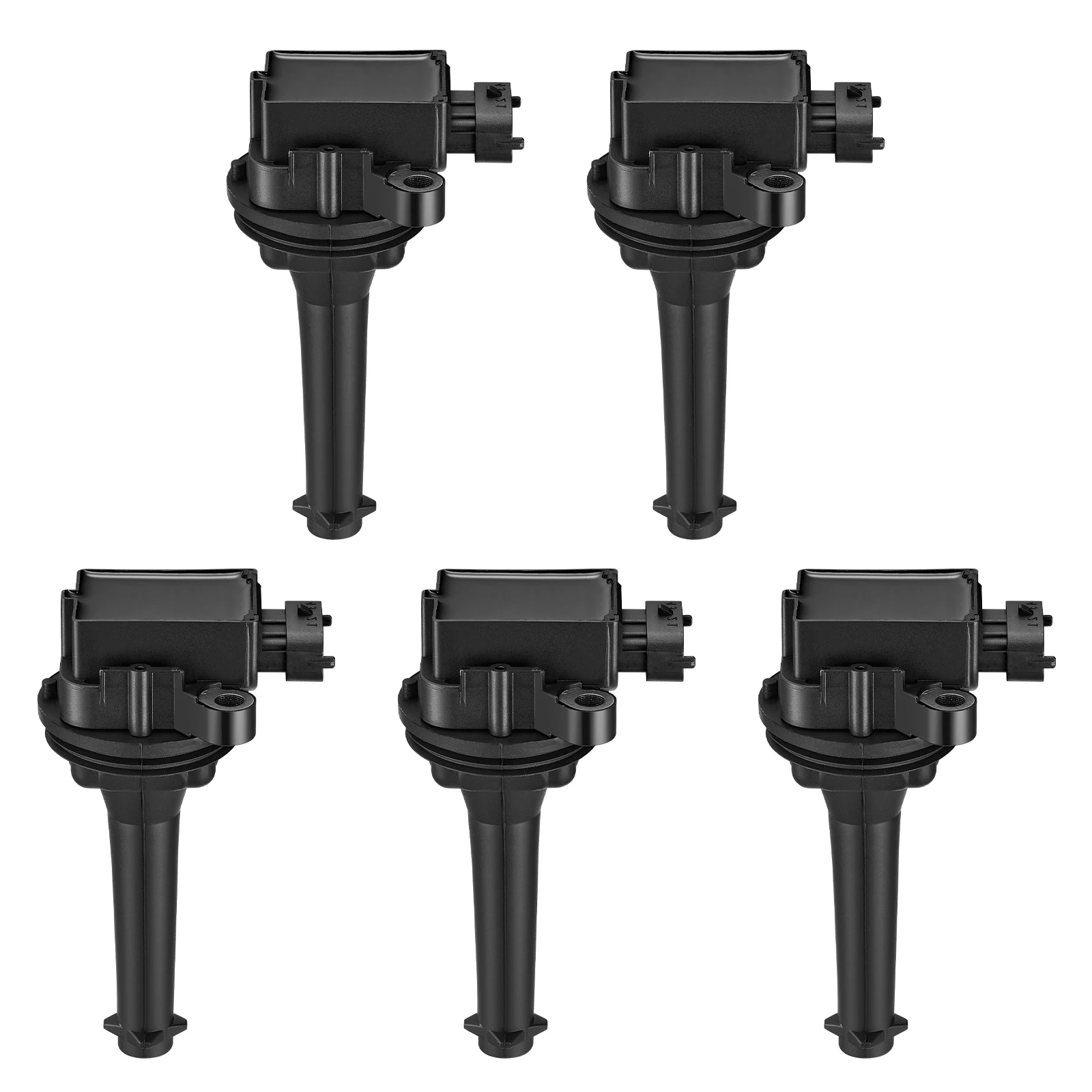 

5pcs Ignition Coils for Volvo 1999-2006 XC70 V70 S80 XC90 C70 S60 S70 l5 2.4L 2.5L Coil for UF341 C1258 5C1320 E371 IC471 9652