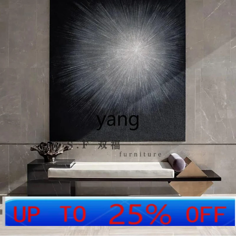 

LH light luxury living room sofa stool foyer cloakroom shoe changing stool