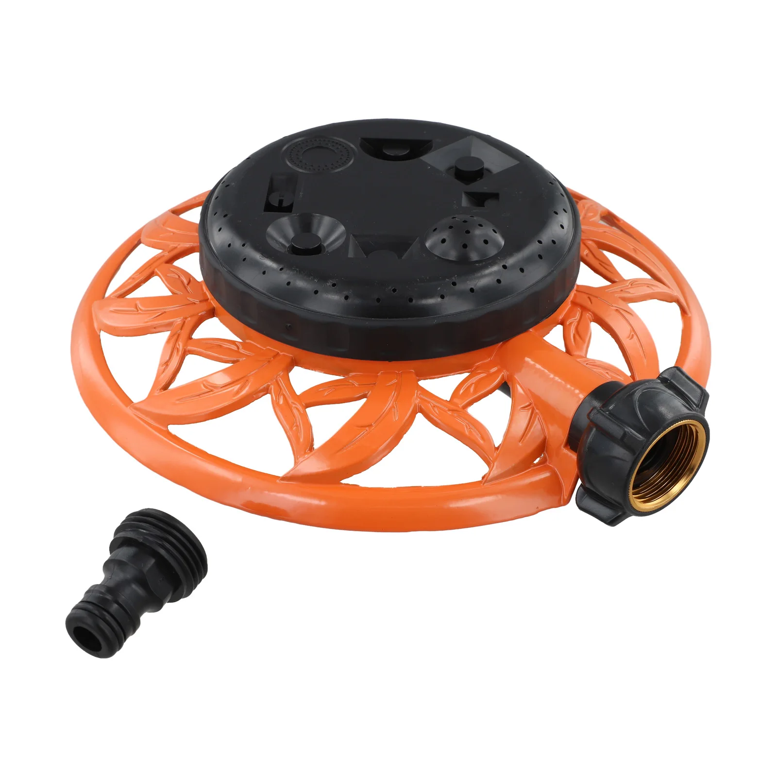 For Garden For Lawn Base 8-Pattern Sprinkler 21.8*20*6cm Customizable Coverage Extensive Coverage Area For Garden