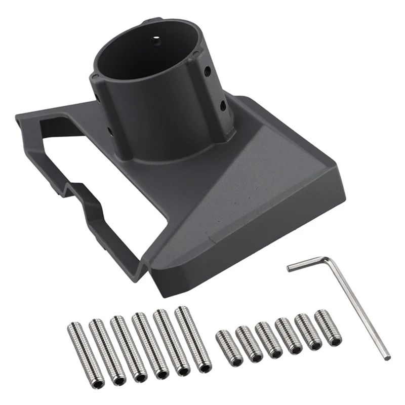 1PC Aluminum Alloy Pole Mount Adapter Flexible Positioning Quick Mounted Kit for for Gen 3 Pipe Adapter