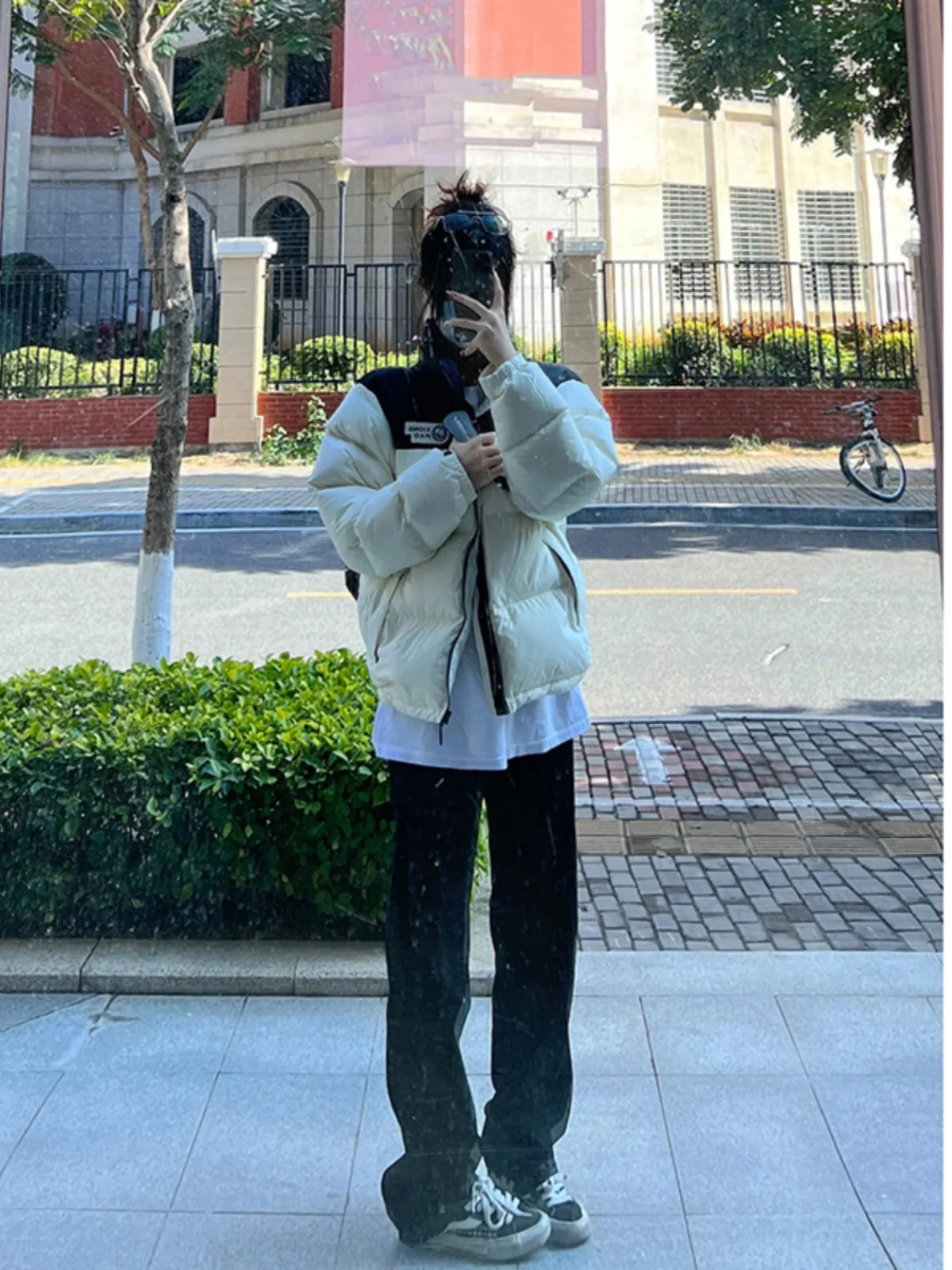 

Black Straight Leg Jeans Men's Spring Autumn Style Jiangsu Shanghai Fashion Brand Handsome Cleanfit Flared Long Trousers