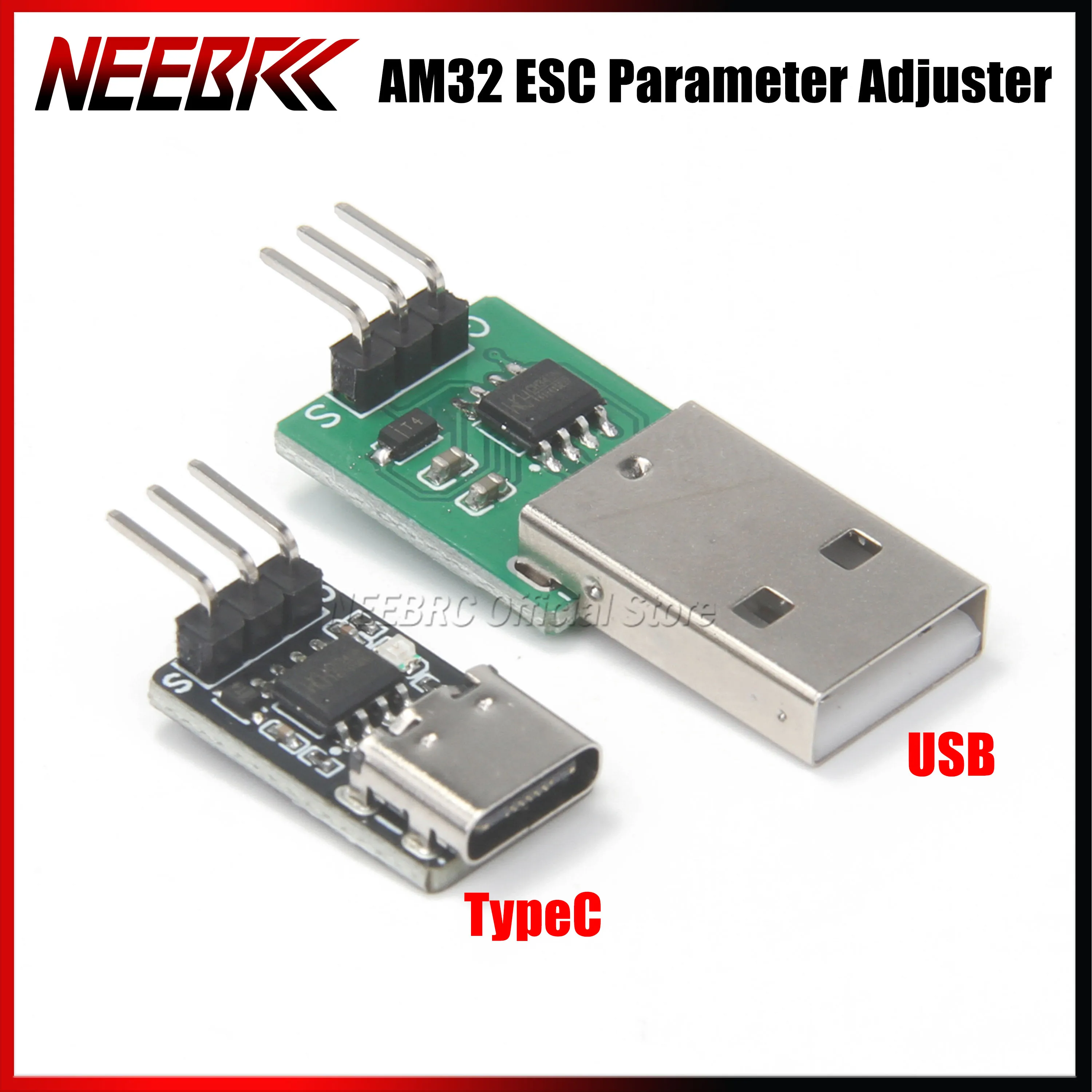 AM32 ESC Parameter Adjuster Brushless Speed Controller for MN82 MN99S MN168 MN78 Model Car Off Road Climbing Crawler Toy Part