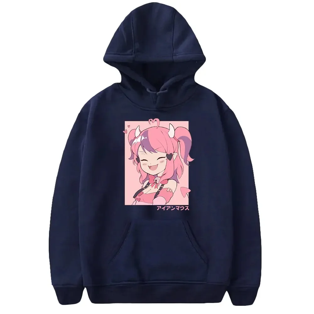 

2026 Ironmouse Hoodie Mulheres Homens Manga Longa Pullover Moletons Com Capuz Unisex Casual Streetwear Moda Roupas