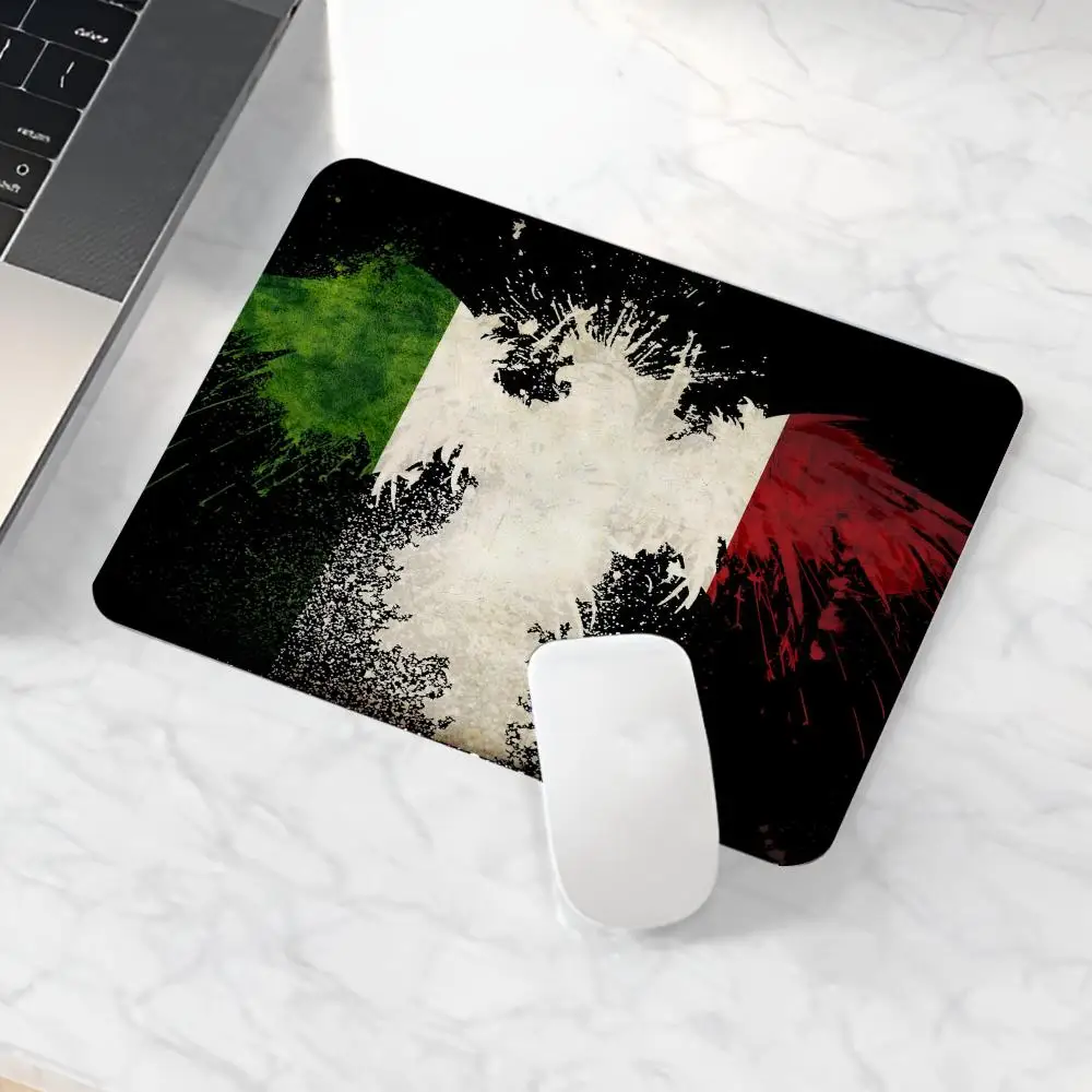 Italian flag   Mouse Pad Game mause pads Laptops Small Wrist Protector Supplies Desk Accessories Luxury Notebook Accessories cs