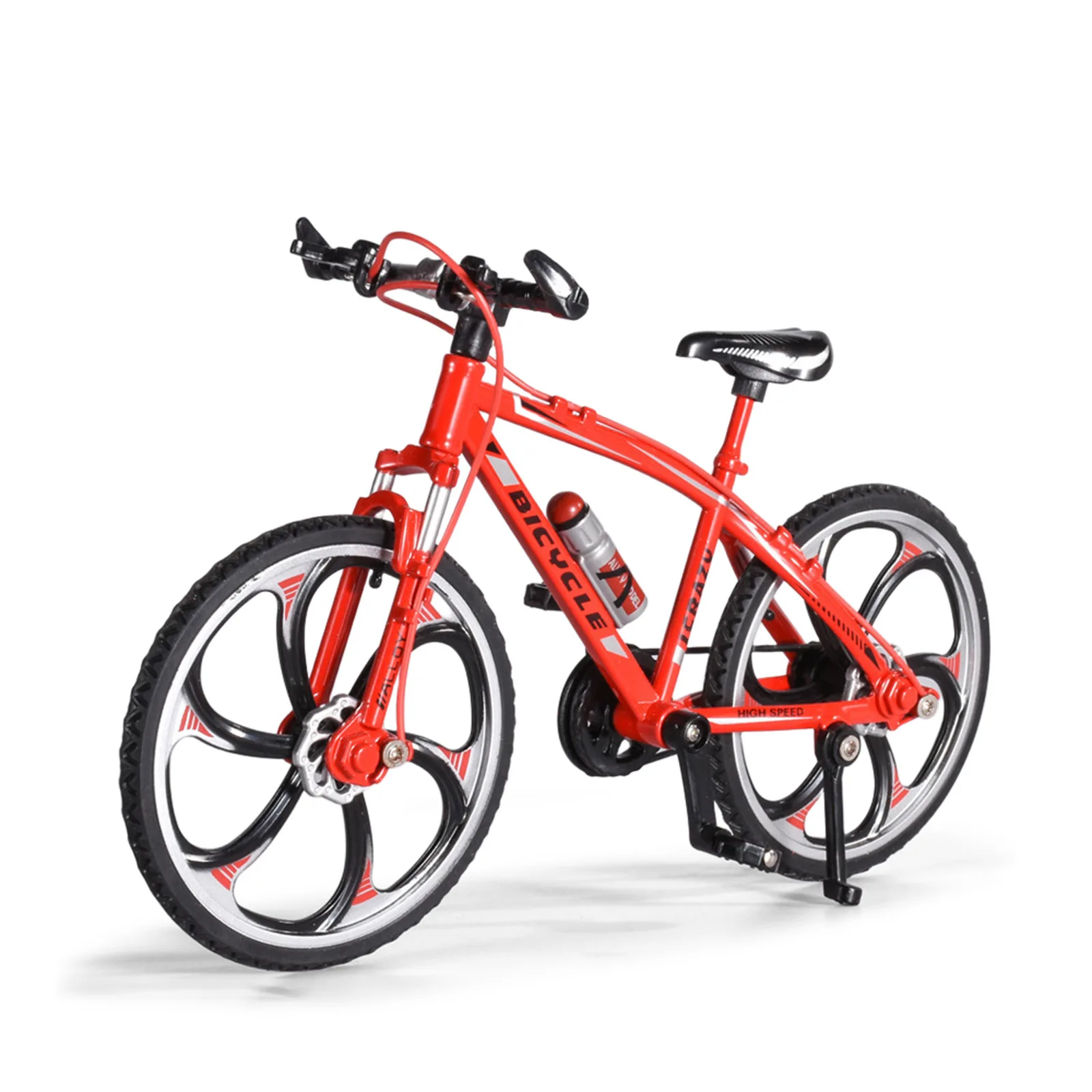 1:10 mini liga de bicicleta diecast modelo dedo montanha em miniatura metal bicicleta corrida brinquedo simulação coleção brinquedos para meninos