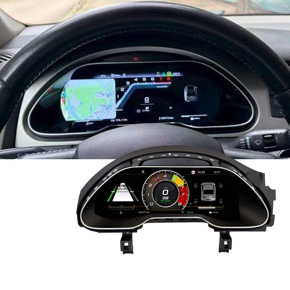 

Car LCD Dashboard For Audi Q7 2005-2015 Digital Cluster Instrument Panel Cockpit Multifunctional Speedometer