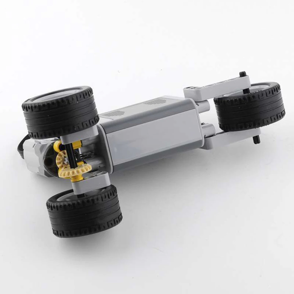5M-C fai da te Robot Car Blocks triciclo Set MOC Power funzioni compatibili con Legoeds M-Motor AA Battery Box 8881 8883