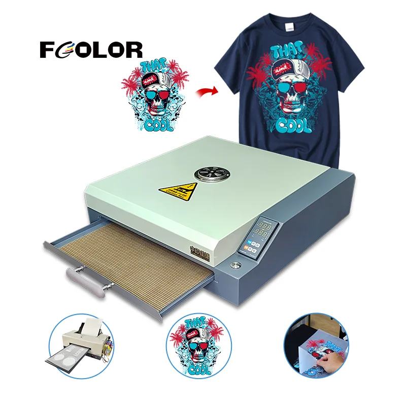 

Fcolor Great Mini DTF Oven A3 A3+ Size Sheets DTF PET Film Curing and Dryer Machine