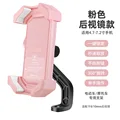 Pink mirror holder