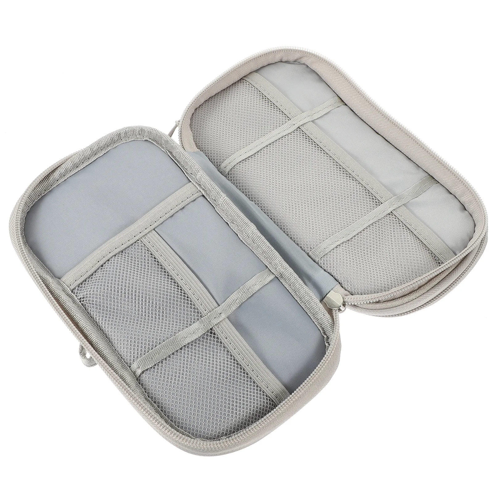 

Digital Accessories Storage Bag Grey Electronic ganizer Pouch Cable Case Travel Electronics Bag Outdoor Sturdy Premium Large