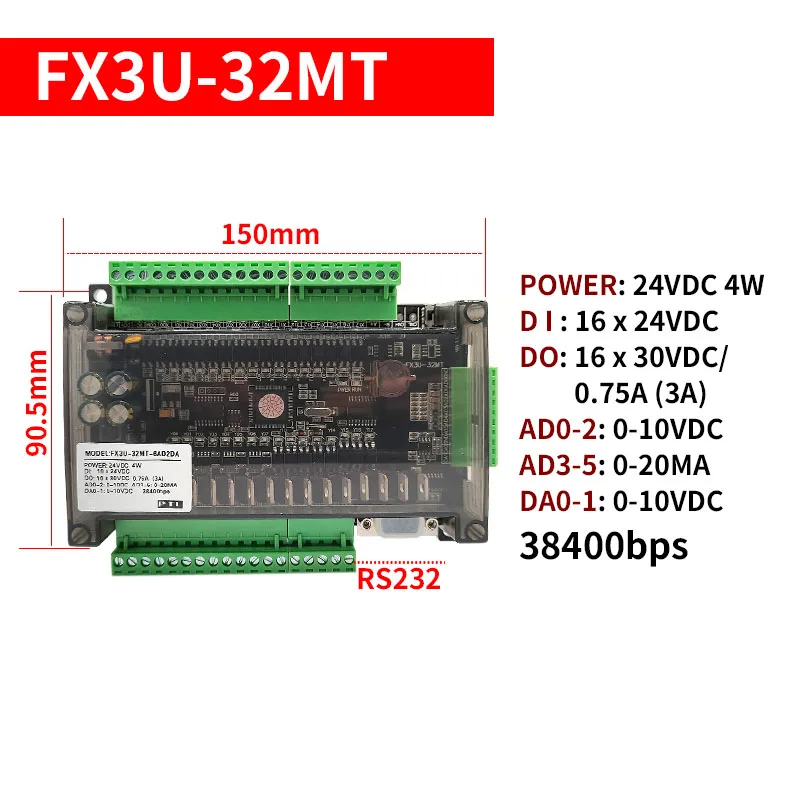 Variant: FX3U-32MT