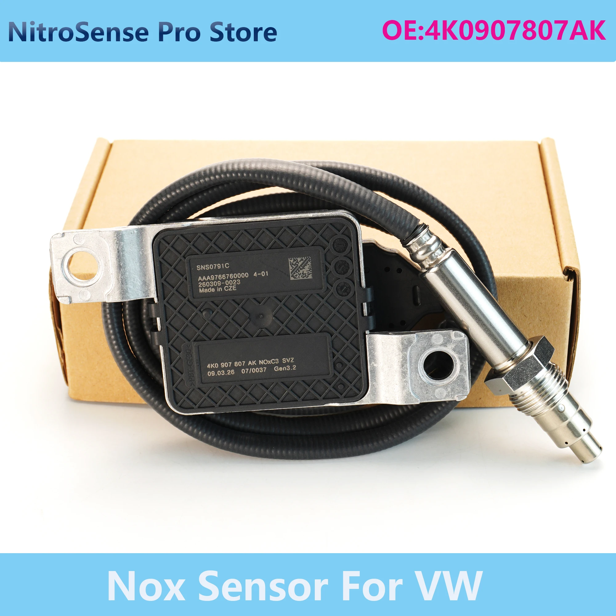 

4K0907807AK Nitrogen Oxide Sensor Perfect Fit For Audi A8 D5 Q7 Q8 3.0L TDI Engine