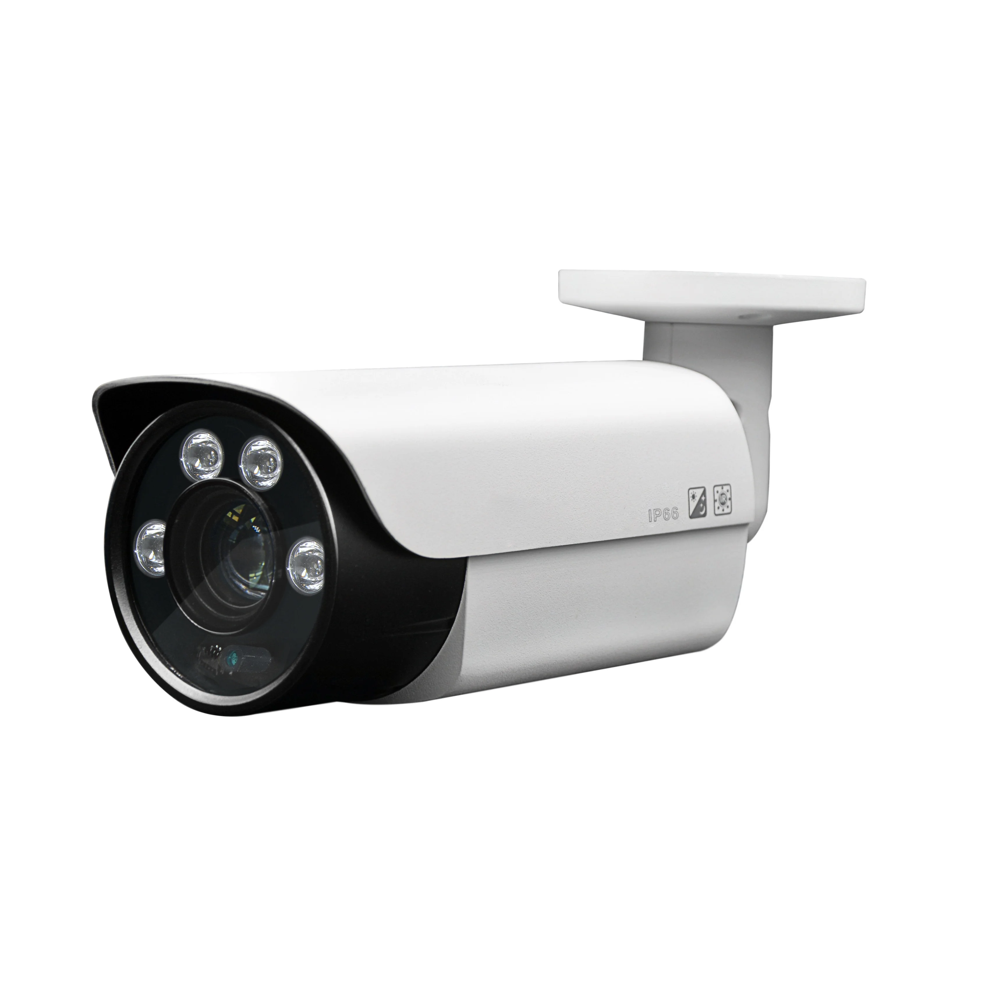 4K 8MP@30fps IP67 waterproof 70-80M IR Bullet POE IP camera , with 2.8-12mm motorized zoom and auto focus lens