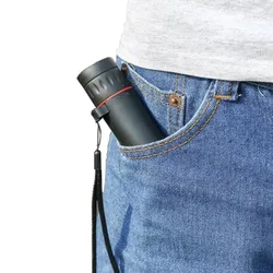 2026 2000x25 HD Monocular Telescope: Mini Portable, for Outdoor Camping, Hunting & Birdwatching