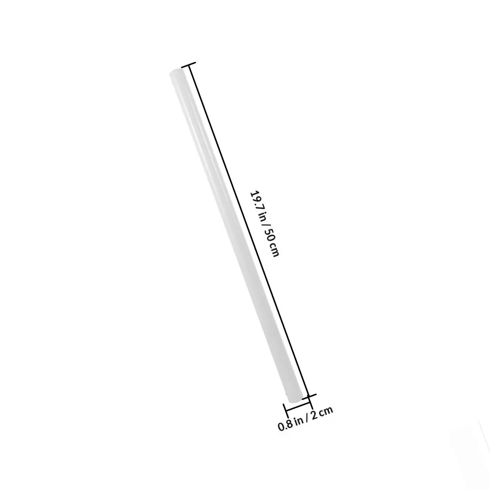 3Pcs Ceiling Fan Downrod Extension Rod Thickened Dual Hole Connection Universal Fan Parts for Home Rod