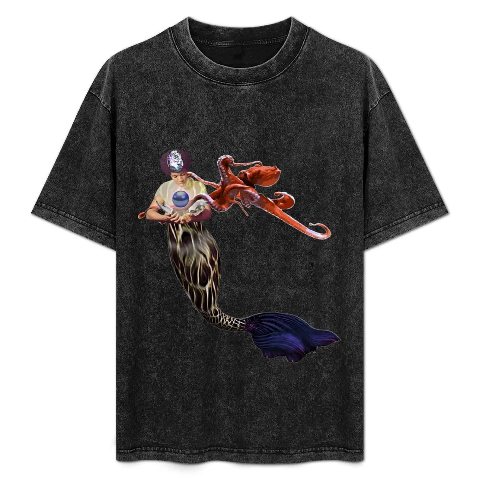 

parable of the mermaid T-Shirt Simple Trendy Casual T-Shirt