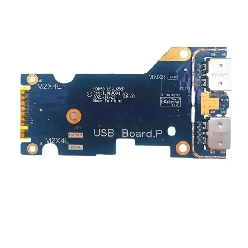 `WORESY كمبيوتر محمول جديد استبدال IO USB Board لـ Dell G15 5520 5521 (2022) HDK50 LS-653P 42C4H 042C4H 3.2USB LS-656P 2P0CY 02P0CY /`Δ
