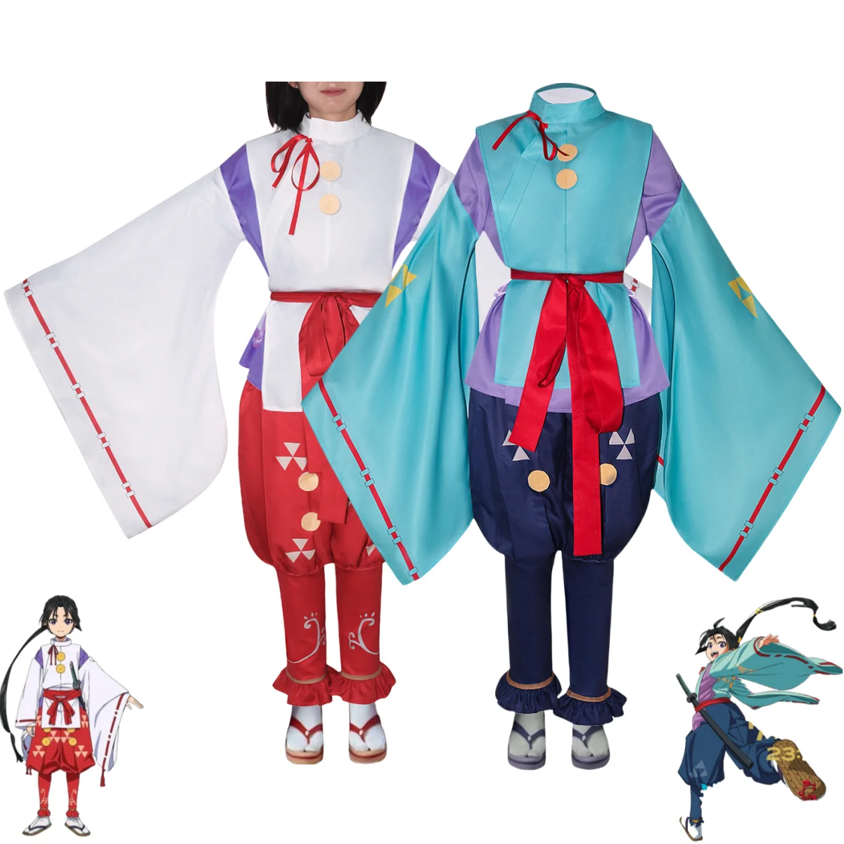 2024 Nieuwe Anime Ongrijpbare Samurai Tokiyuki Hojo Cosplay Kostuum Chojumaru Ongrijpbare Krijgers Japanse Kimono Man Vrouw Halloween Pak