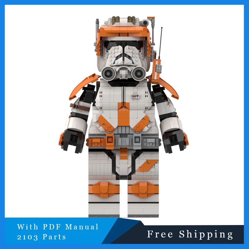 

2103, детали MOC Star Battle Commander, модель «сделай сам», строительные блоки, кирпичи, креативный набор для сборки, игрушка, подарок на день рождения, Рождество и праздник