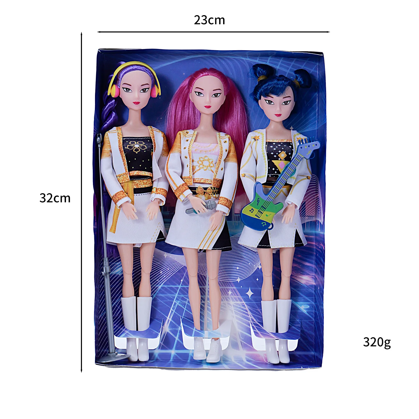 Nowe Lalki Zabawki Kpop Demon Hunters Figurki Akcji Rumi Mira Zoey Piękne Księżniczki Lalki dla Dziewczynek Plastikowe Zabawki DIY dla Dziewczynek