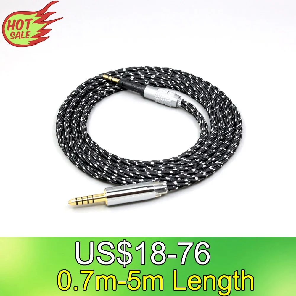 

OCC Mixed OFC Twisting Nylon Earphone Cable For Sennheiser HD6 HD7 HD8 MIX DJ HD595 LN008731