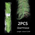 2pcs chartreuse