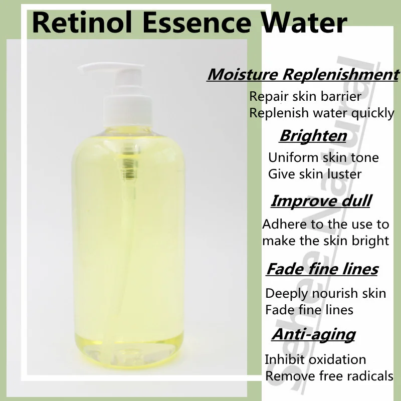 Retinol Essence Water Anti-aging Moisture Replenishment Brightening Toner 500ml