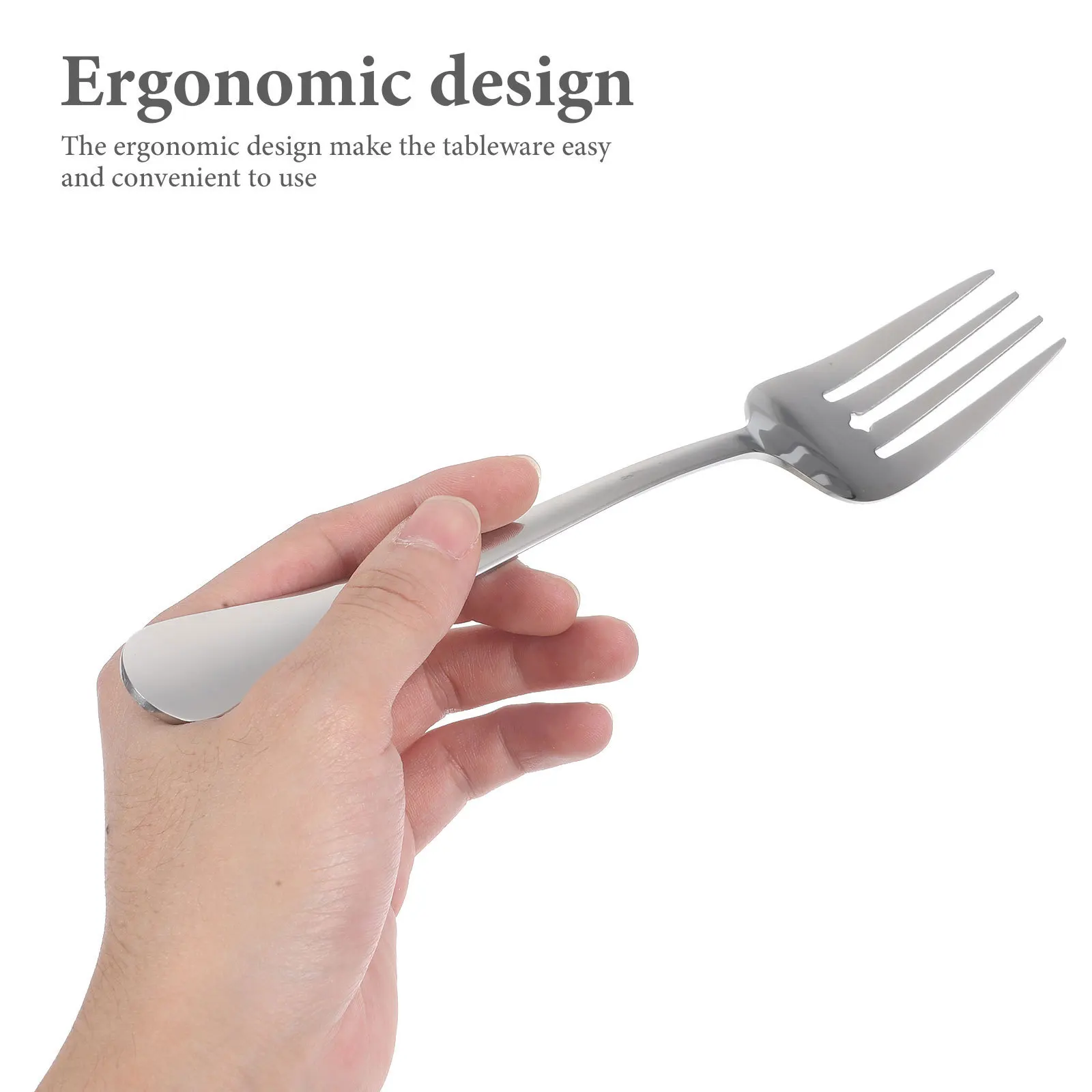 

1 set 1 Set Stainless Steel Cake Server Set Long Handle For Cakes Pastries Cookies Pies Reusable Dessert Utensil Fork Spoon Kit