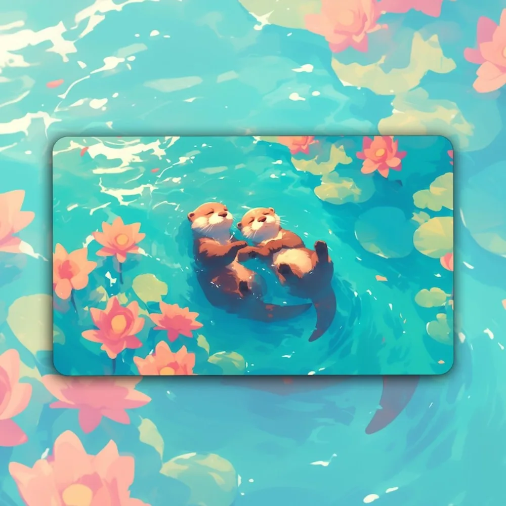 Tapete de Juego con Diseño de Lonas Marinas |   Accesorios para MTG/TCG |   Alfombrilla de escritorio/alfombrilla para ratón, teclado mecánico, accesorios de escritorio, decoración, setup gamer