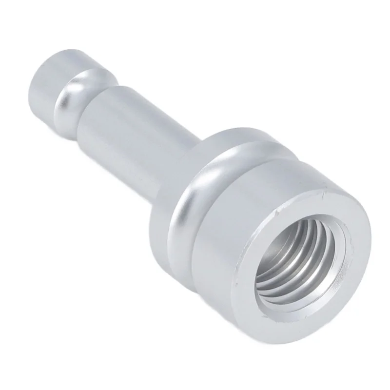 Survey Pole Adapter Aluminum Alloy Prism Joint To 5/8-11 Converter For GPS RTK Total Station Base Centering Rod