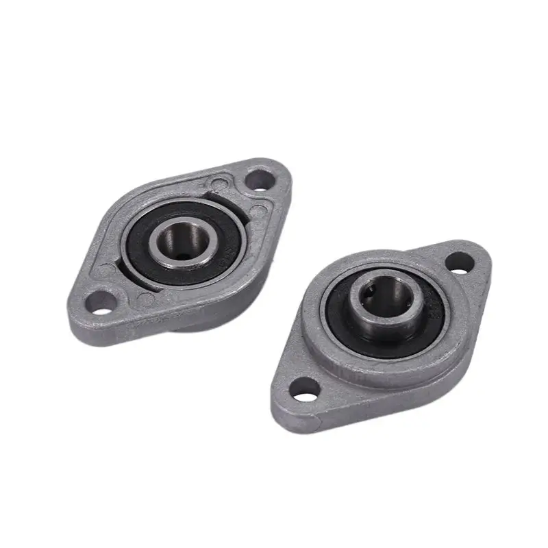 SEWS-30 Pcs KFL08 8Mm Diameter Zinc Alloy Bearing Housing FL08 K08 Pillow Block Bearing - view 2