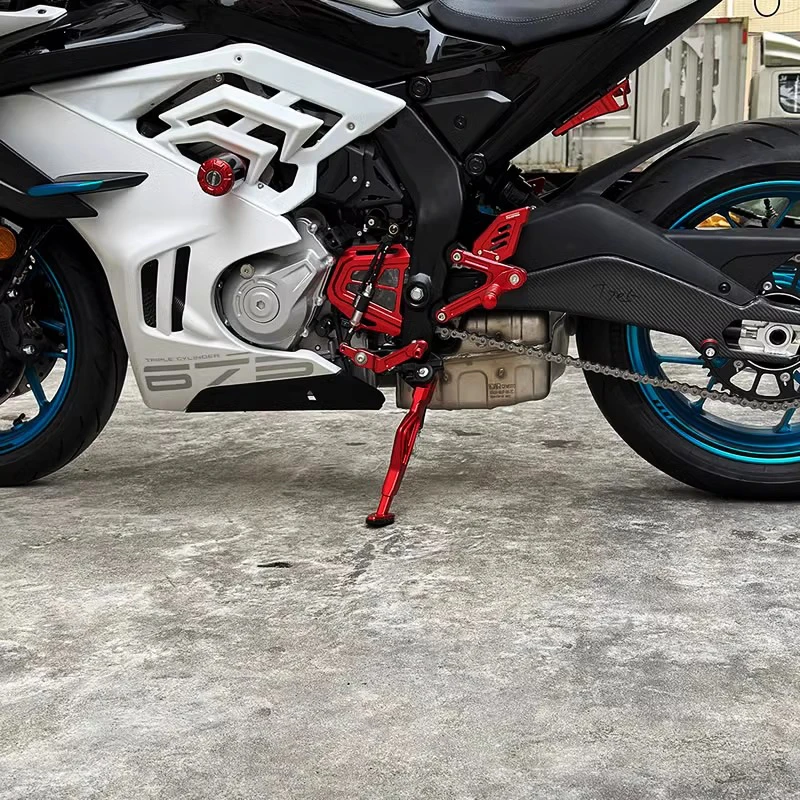 FOR 675 SR SS SR-S 675SS 675SR 675NK NK675 675SR-R 675NK Motorcycles Side Stand Brace Diagonal Foot Brace Side Bracket Side Kick