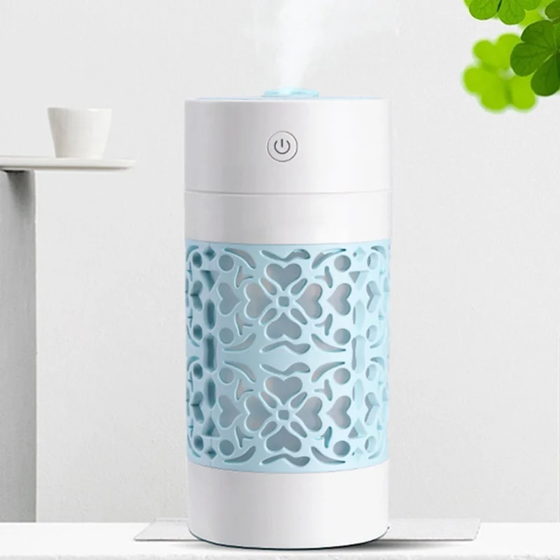 

Car Humidifier Ultra Sound Large Spray Volume Quiet USB Mini 250ML Car Essential Oil Diffuser For Desktop Office Bedroom