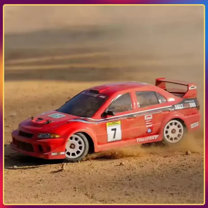 Hnr H9804 Foxhound Brushless Rally Car 1/10 Rc Modelo de Controle Remoto Elétrico Carro Off-Road 2.4ghz 4wd Adulto Crianças Brinquedos