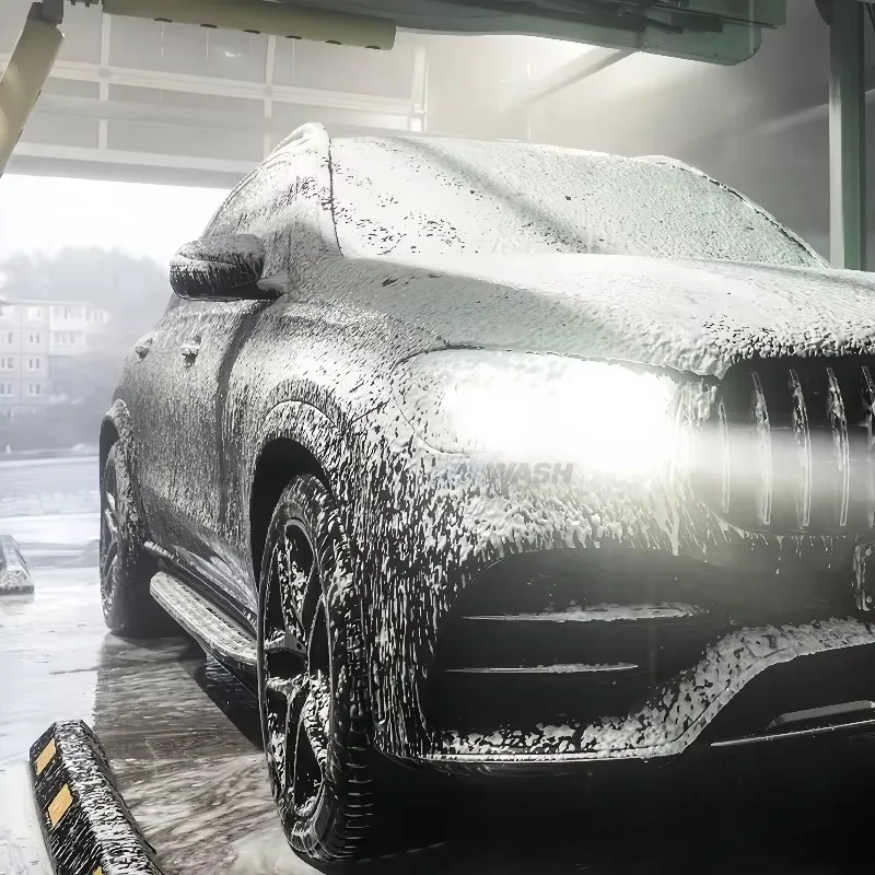 Smart Unattended Touchless Car Wash Machine - Automatic Operation, WiFi Control, Customizable Functions, Durable PLC System,