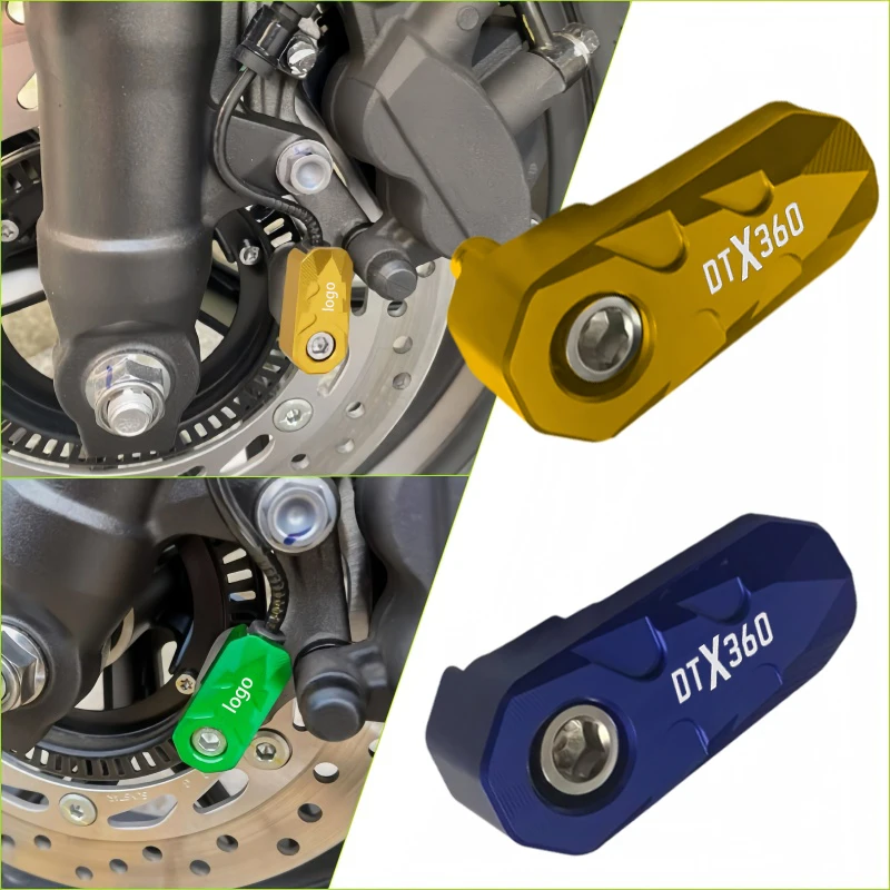 For KYMCO DTX360 DTX 360 motorcycle front and rear wheel sensor protective cover, ABS protective cover