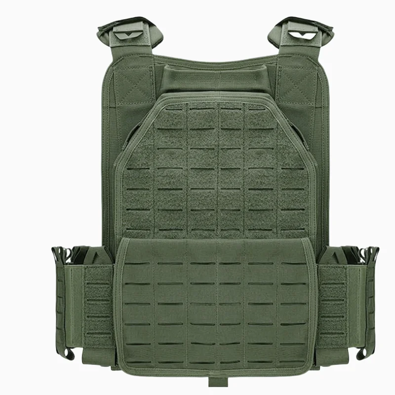 YAKEDA Outdoor Nylon Light Weight JPC OCP Molle Chaleco Tactico Plate Carrier Tactical Vest Ranger Green