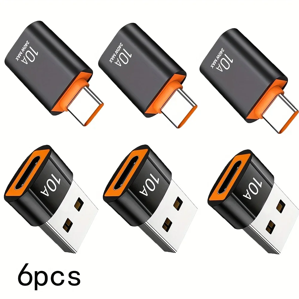 10A USB A To USB C OTG Adapter Type C to USB Converter USB 3.0 Adapter For Xiaomi 14 MacBook USB To Type C OTG Connector image 3