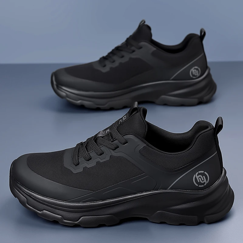 

Winter Men's Hiking Sneakers High Quality Sport Basketball Shoes Male Fashion Black Casual Walking Shoes For Men Outdoor