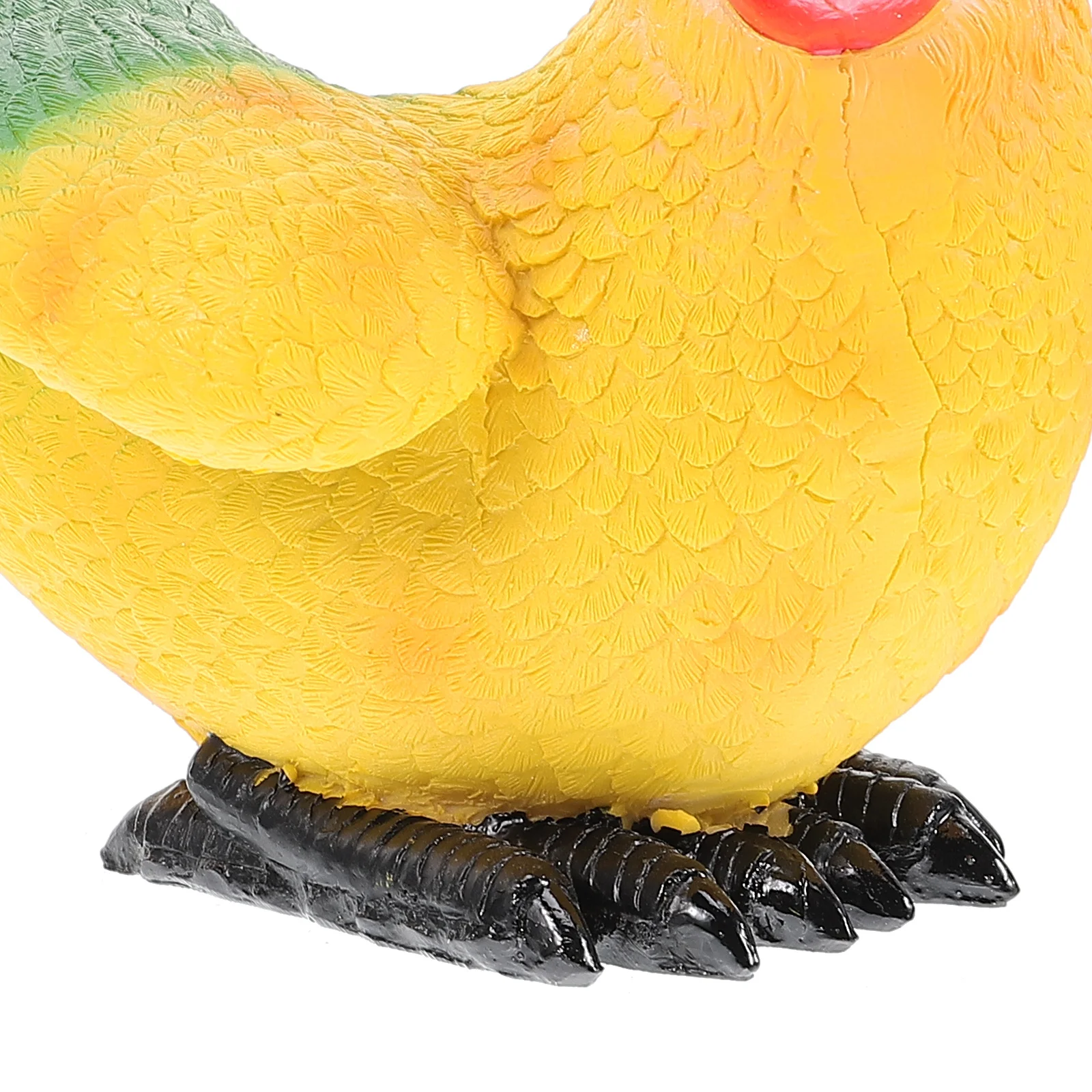 

Lifelike Parrot Ornament Resin Simulated Bird Decor For Garden Yard Party Plant Pot Home Greening Small Bird Craft