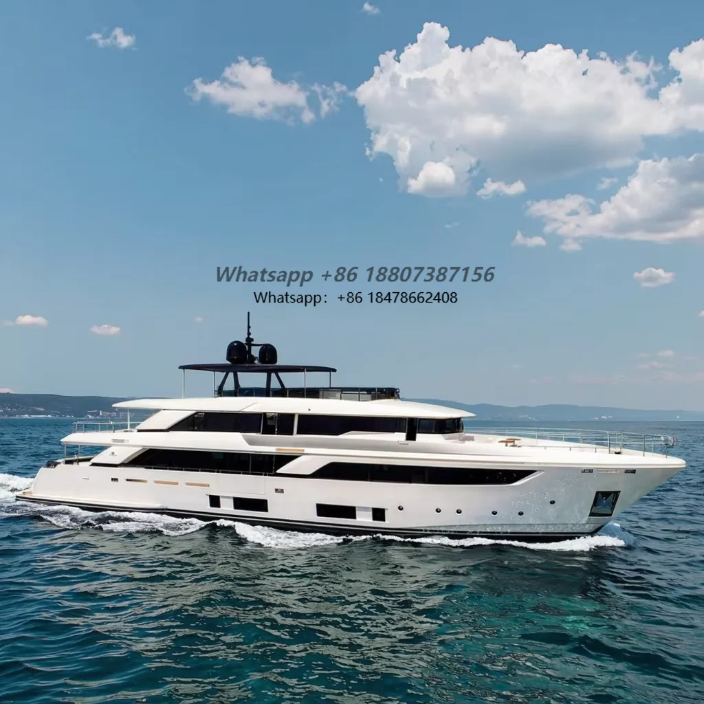 High Performance Luxury Aluminum Alloy Yacht Durable Fishing Boat Made in China