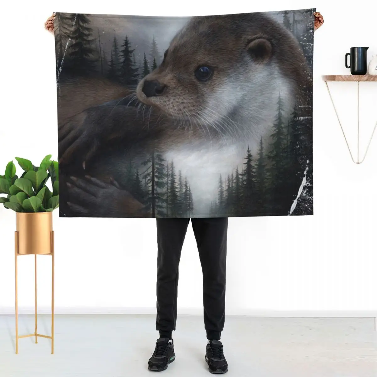 Follow your course Throw Blanket Soft Plush Plaid Thermals For Travel Thin cosplay anime Quilt heavy to sleep Blankets