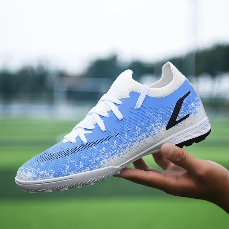 Football Boots Men Futsal Professional Unisex Anti-Slip Kids Soccer Shoes Grass Training Outdoor Football Shoes Sneakers