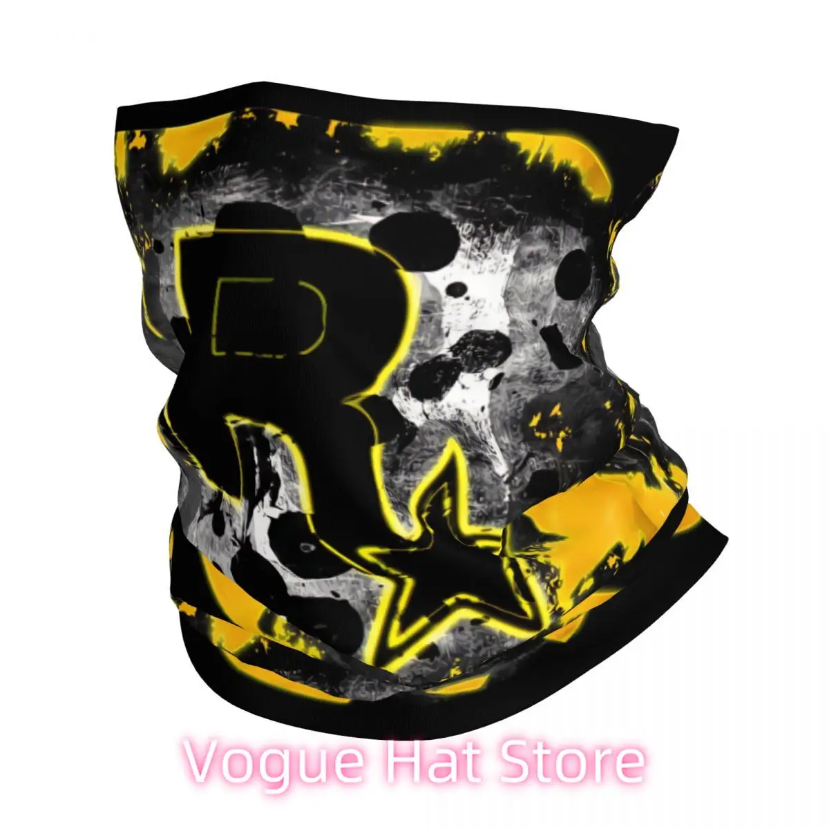 

R Logo Retro Headband Neck Thin Men Women Hiking Tube Scarf Face