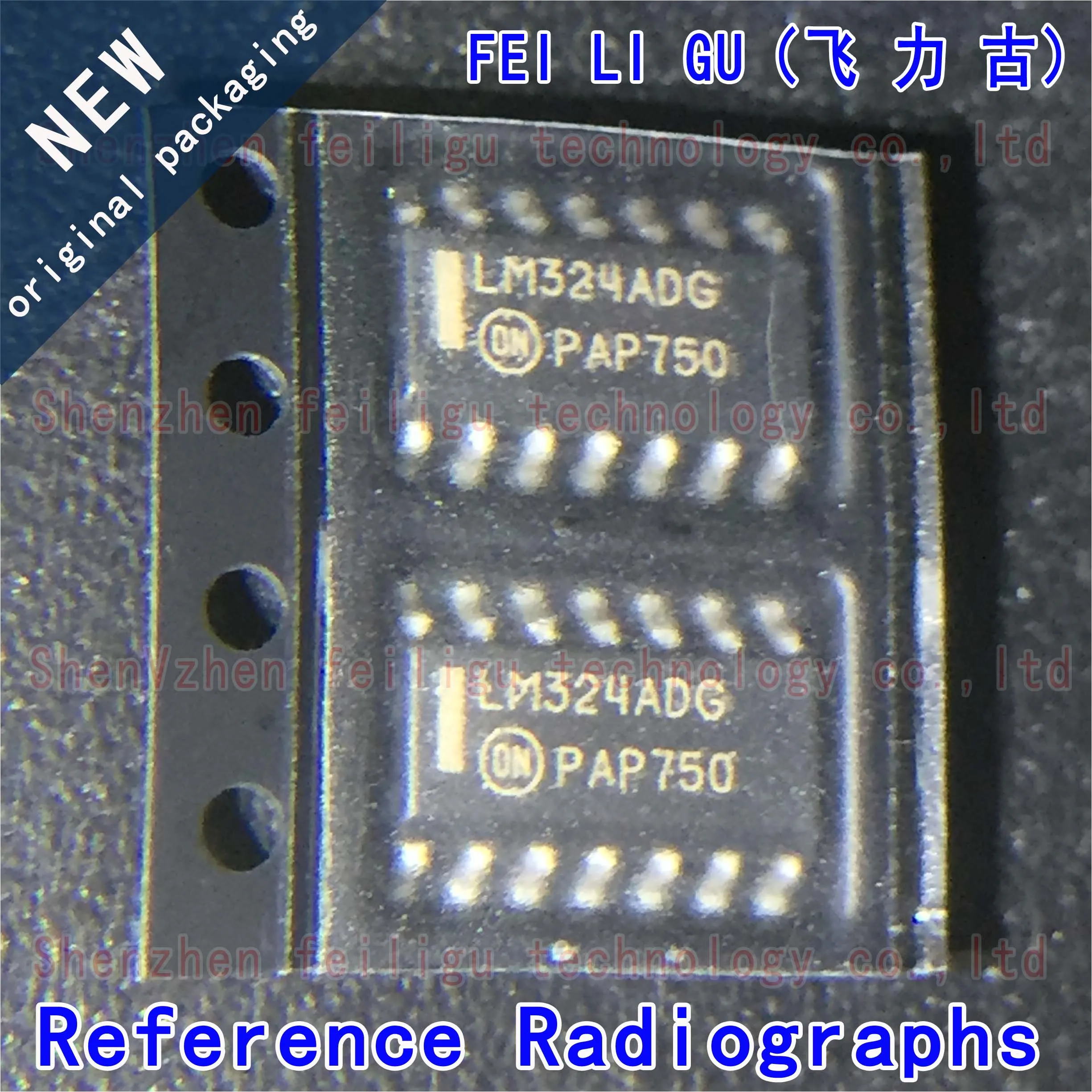 

5~50PCS 100% New Original LM324ADR2G LM324ADG LM324 Package:SOP14 Operational Amplifier Chip